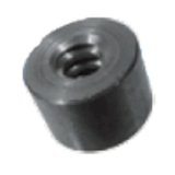 A 97201 steel - Round nuts ~1,5d with trapezoidal thread
