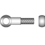 DIN 444 steel form A - Eye bolts, form A