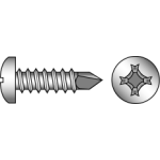 DIN 7504 steel form N - Self-drilling screws with tapping screw thread, form M