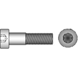 ISO 14580 8.8 - Hexalobular socket cheese head screws, low head