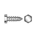 DIN 7976 steel form C - Hexagon head tapping screws, form C
