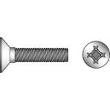 DIN 965 A2 - Cross recessed H countersunk (flat) head screws, thread up to head